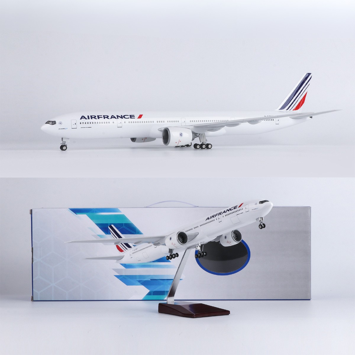 Model Kit Resin - 1/150 Large Scale Plane 47cm France