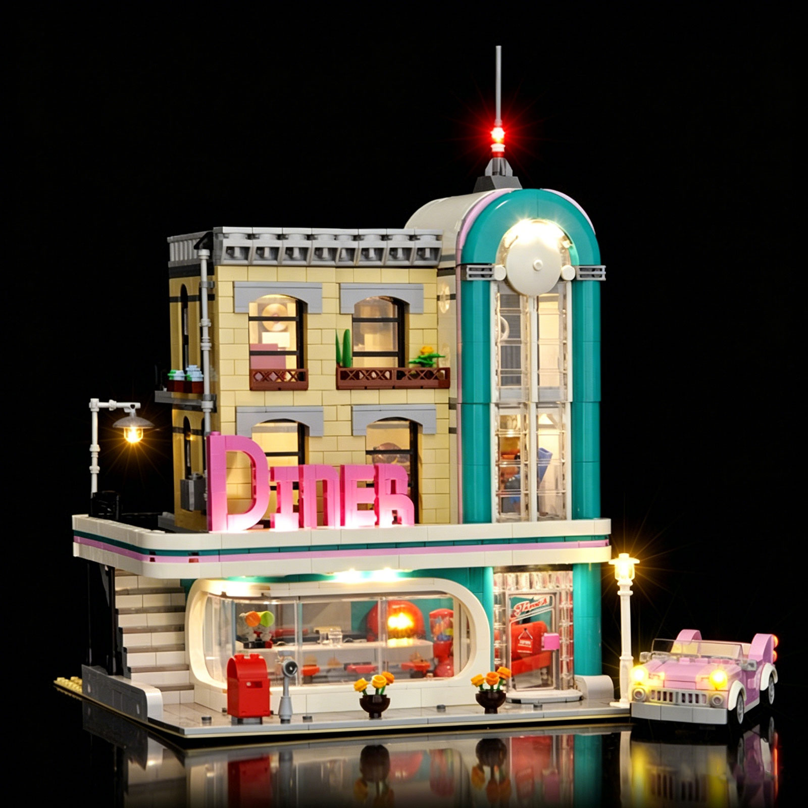 Model Kit Lego - LYBMTWF LED Lighting Kit Compatible with