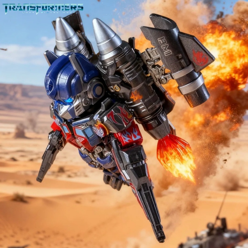 Model Kit Optimus - Optimus Prime Jetpack Transformers Blocks Small