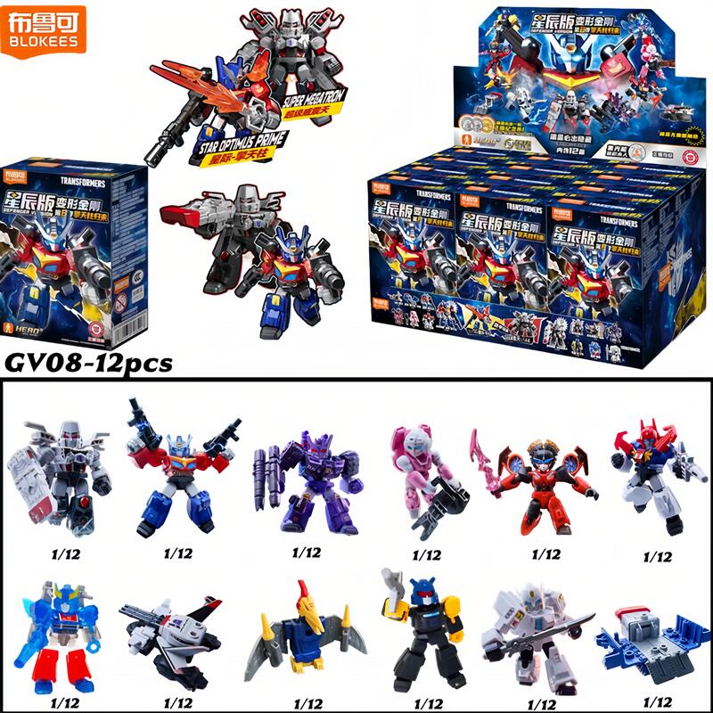 Model Kit Optimus - In Stock Blokees Transformers GV08 12PCS