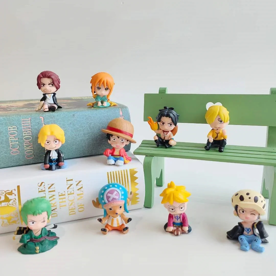 Model Kit Judge - One Piece 10PCS Figures Set Luffy