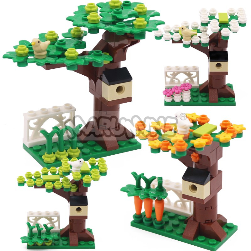Model Kit Lego - MARUMINE Small Particles MOC Bricks Tree