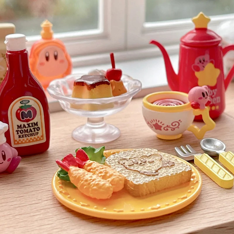ReMent Kirby Kitchen Blind Box - đánh giá và giá Model Kitchen Set Pvc