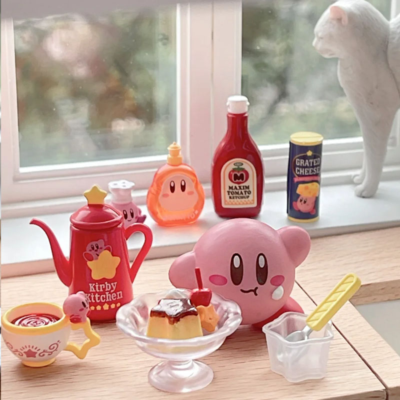 ReMent Kirby Kitchen Blind Box - đánh giá và giá Model Kitchen Set Pvc