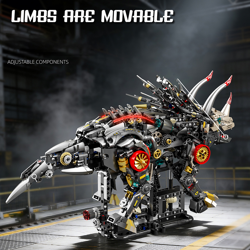 Mechanical Triceratops Buildin - đánh giá và giá Model Kit Lego