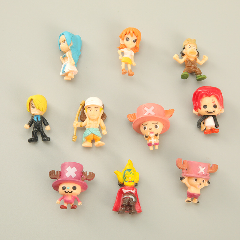 6-12Pcs/Set One Piece Monkey D - đánh giá và giá Model Kit Chopper
