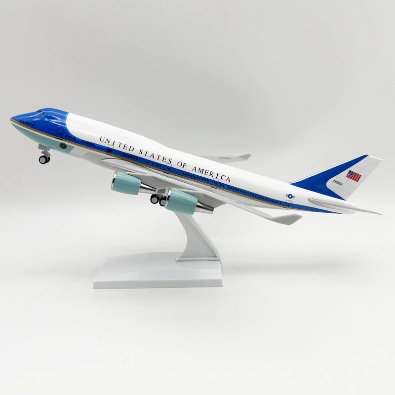 30cm B747 Air Force One Plane  - đánh giá và giá Model Kit Resin