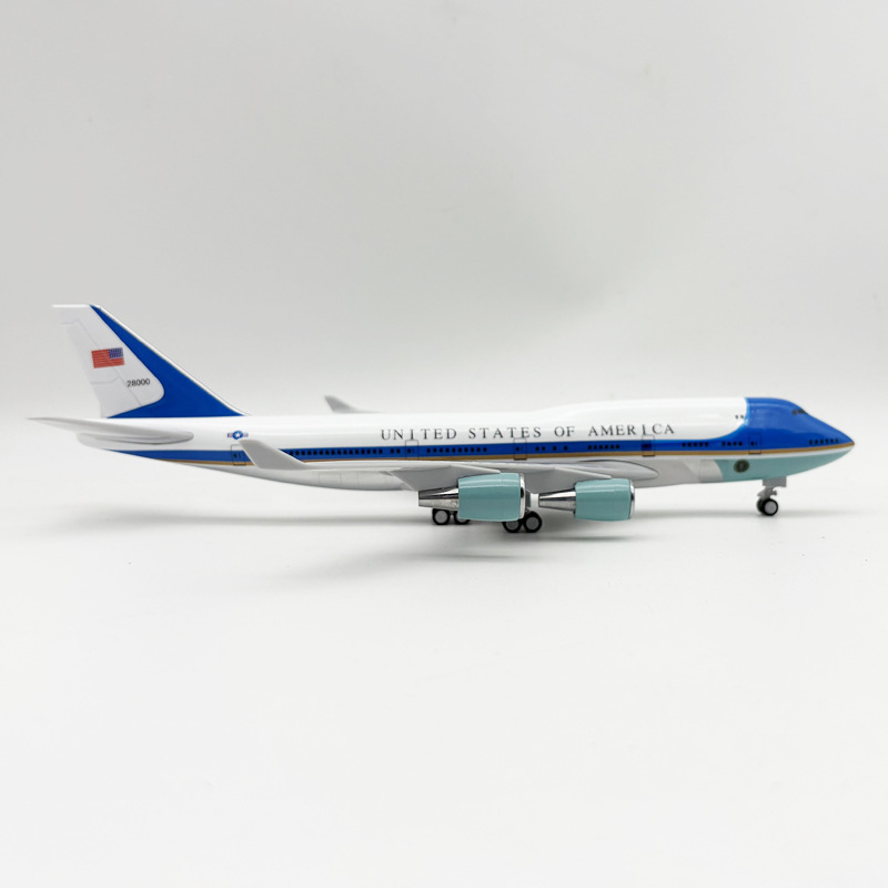 30cm B747 Air Force One Plane  - đánh giá và giá Model Kit Resin