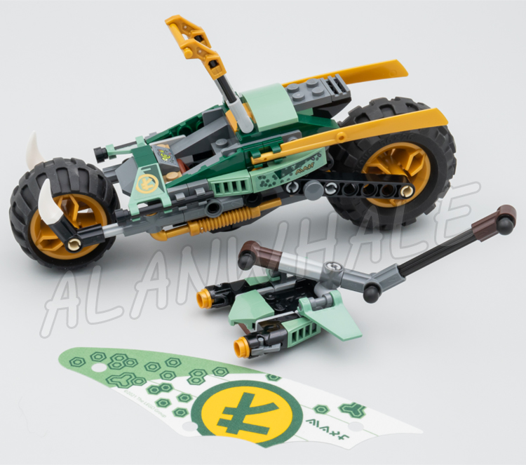 183pcs Shinobi 2in1 Vehicle Ll - đánh giá và giá Model Kit Chopper