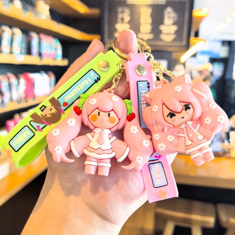 Hatsune Miku Keychain Cartoon  - đánh giá và giá Model Kit Cars