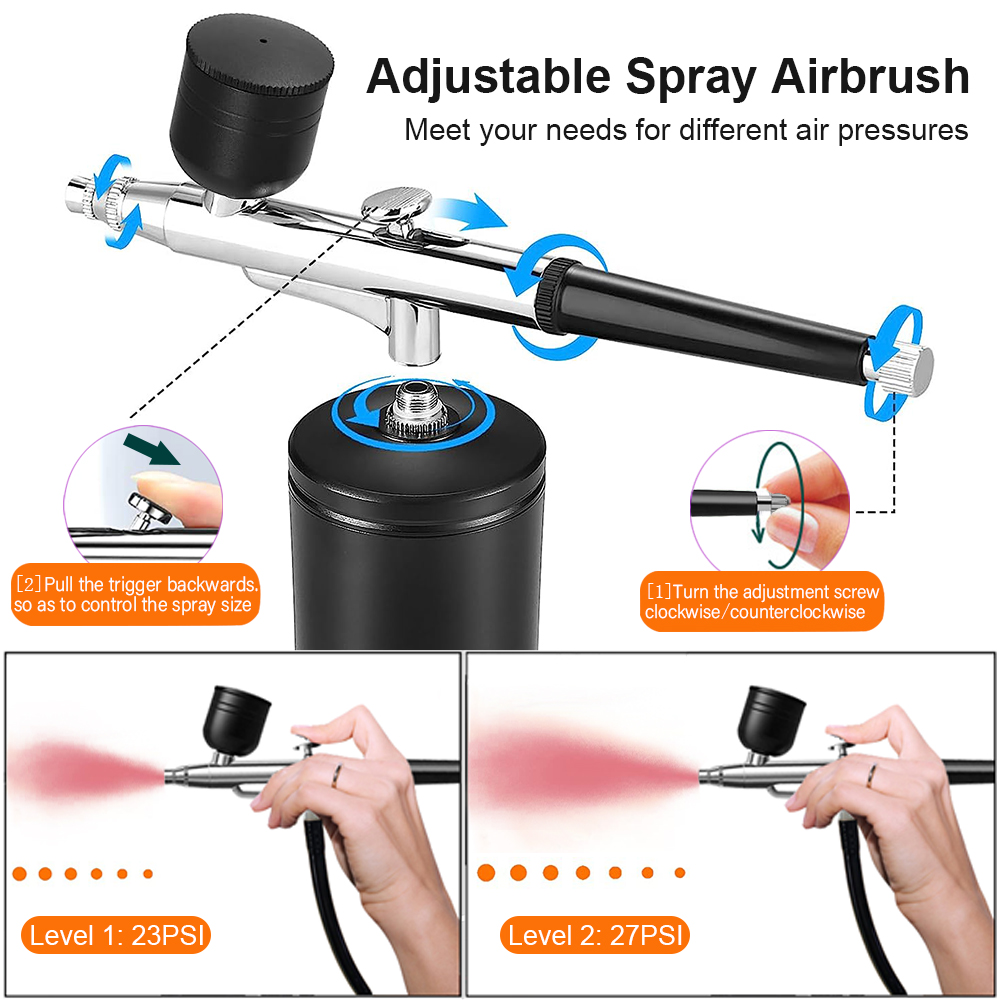 Airbrush Painting Airbrush wit - đánh giá và giá Airbrush Compressor Kit