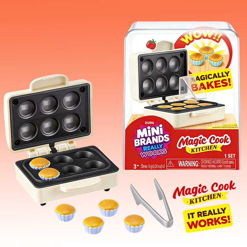 ZURU Mini Brands Magic Cook Ki - đánh giá và giá Model Kitchen Set Pvc