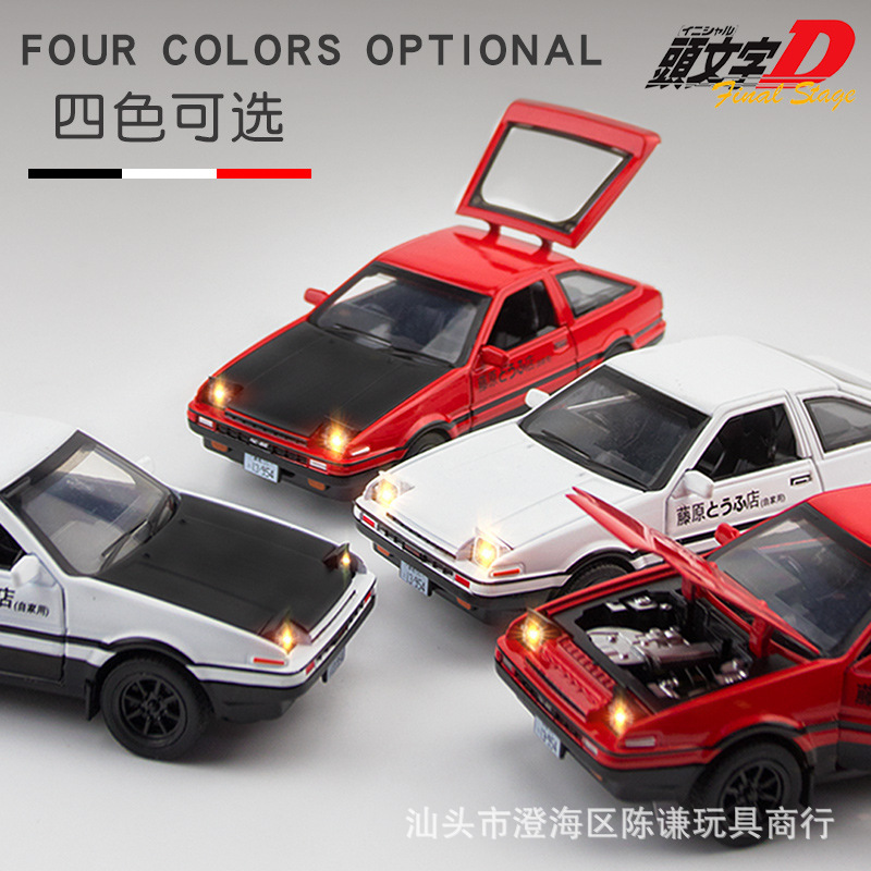 1:32 INITIAL D AE86 Car Model  - đánh giá và giá Model Kit Ae86