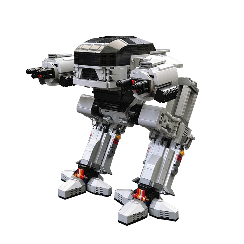 Gobricks UCS Scale ED-209 Robo - đánh giá và giá Model Kit Robocop