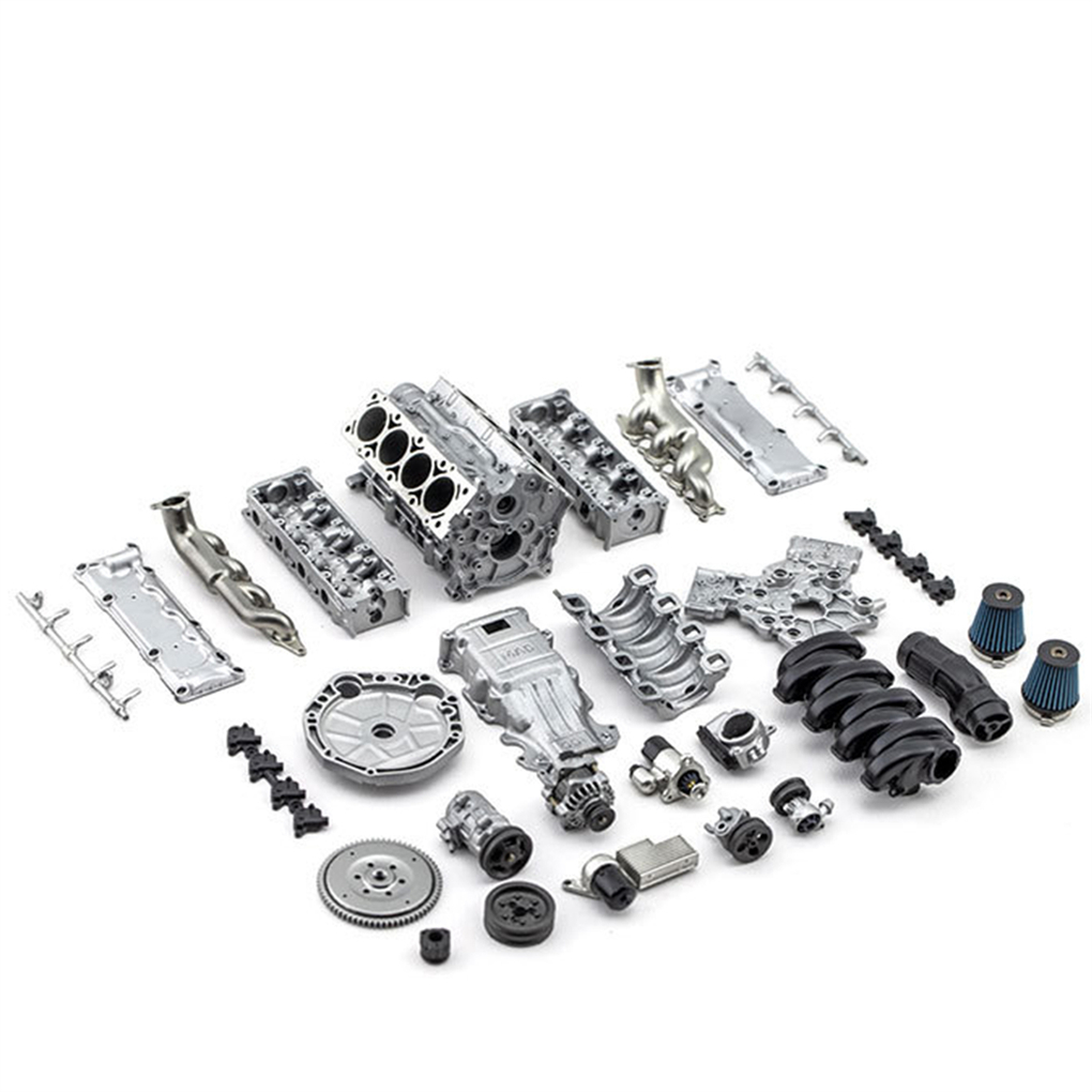 DIY MAD V8 Engine Internal Com - đánh giá và giá Model Kit Cars