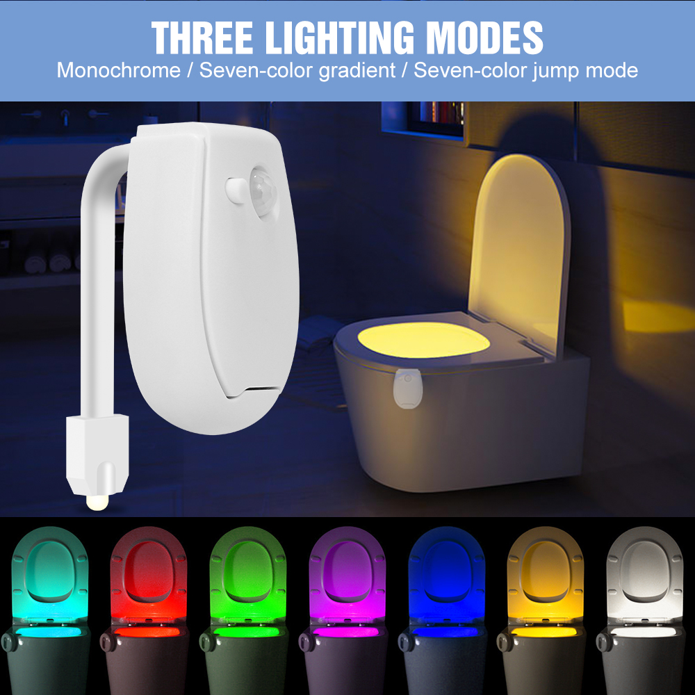 RGB LED Toilet Bowl Lamp PIR S - đánh giá và giá Model Kit Chainsaw Man