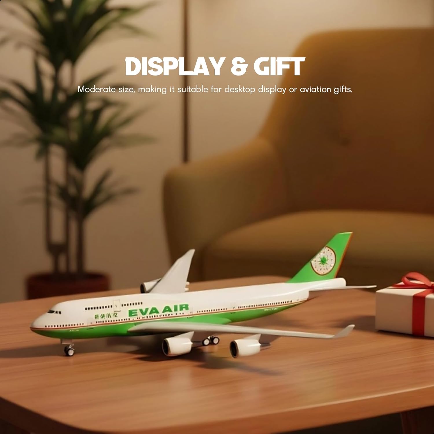 30cm EVA Air 747 Airplane Mode - đánh giá và giá Model Kit Resin