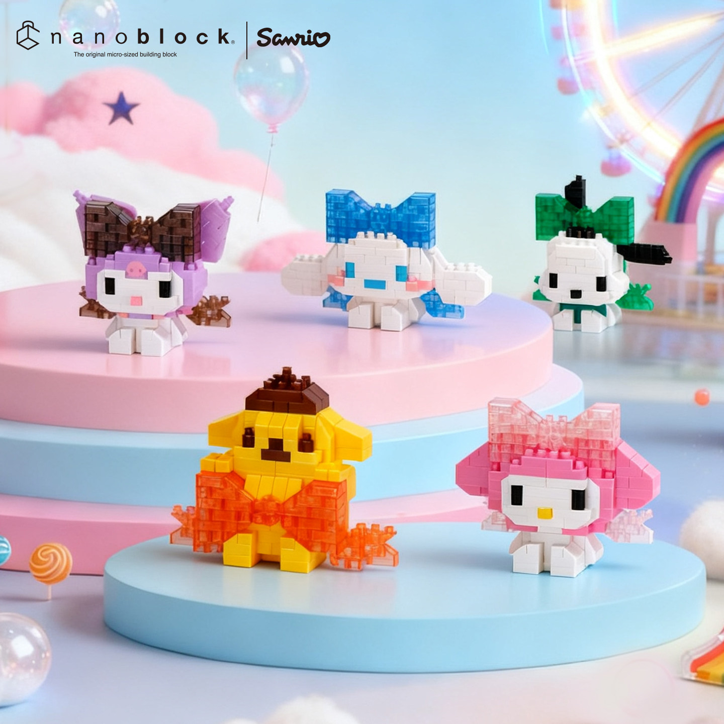 Nanoblock Sanrio Micro Buildin - đánh giá và giá Model Kit Toy