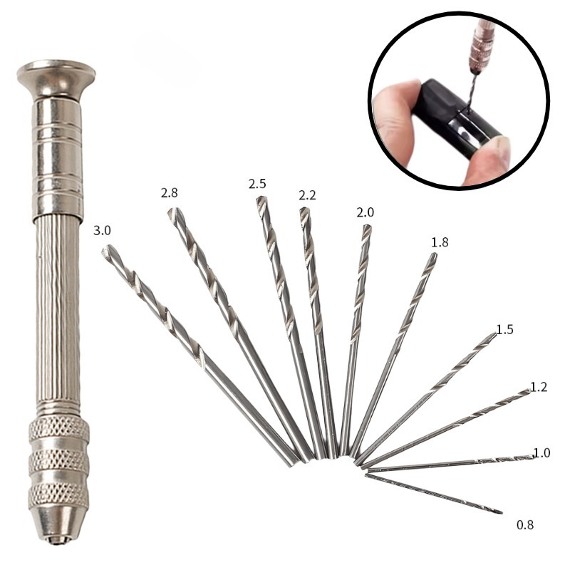 Manual Pin Vise Hand Drill Set - đánh giá và giá Model Kit Vise