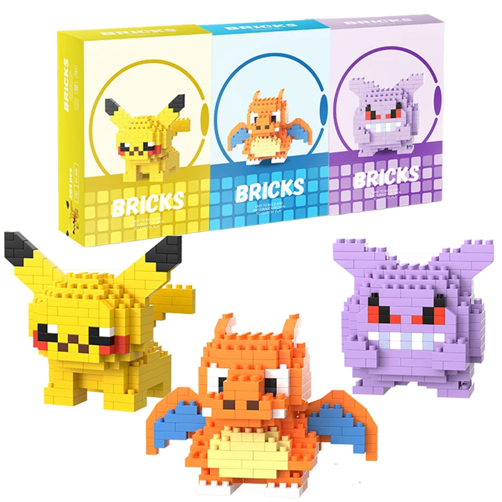 Pokemon Micro Building Blocks  - đánh giá và giá Model Kit Resin
