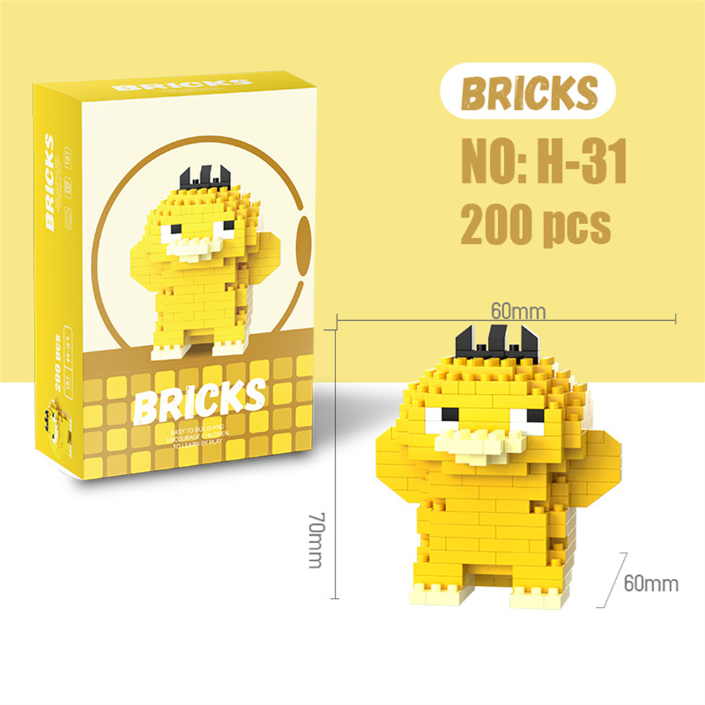 Pokemon Micro Building Blocks  - đánh giá và giá Model Kit Resin