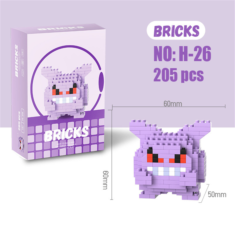 Pokemon Micro Building Blocks  - đánh giá và giá Model Kit Resin