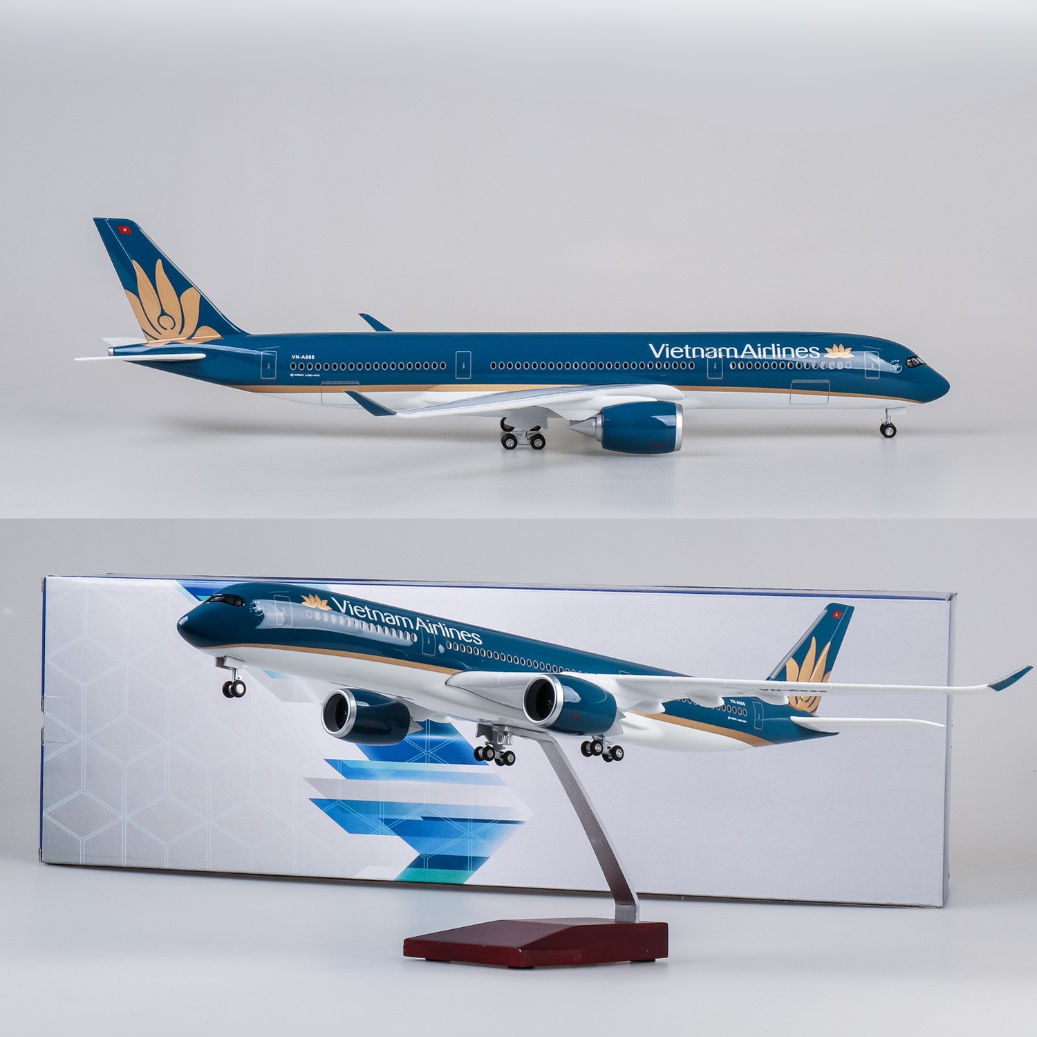 47cm Large Scale Toy Plane Vie - đánh giá và giá Model Kit Resin