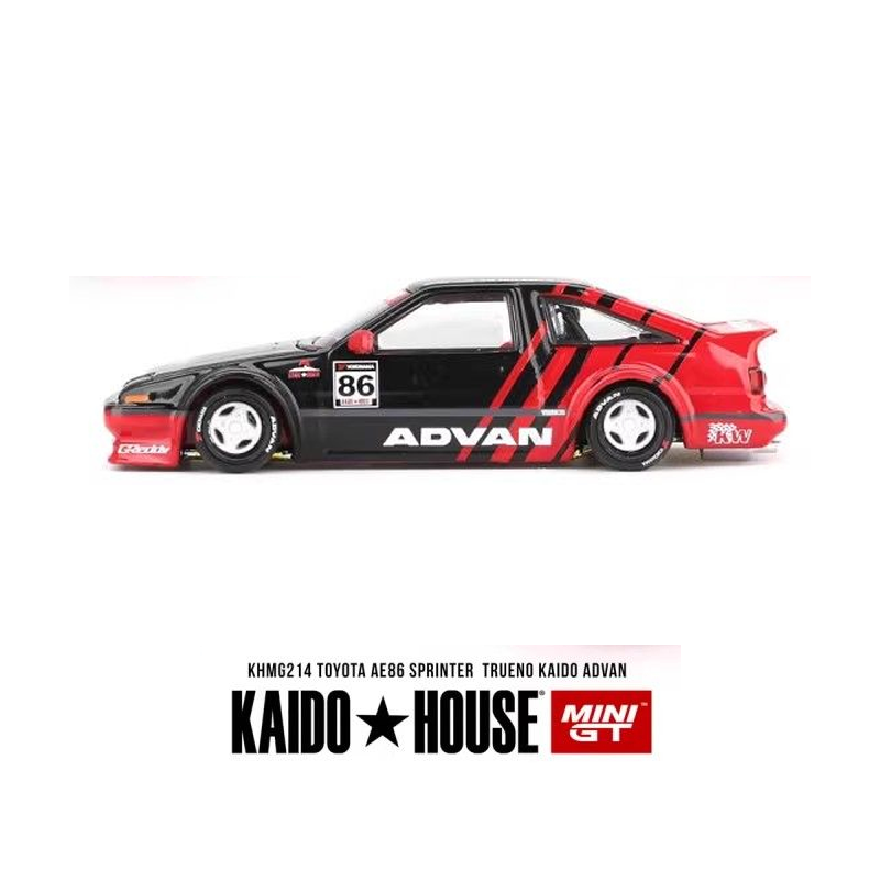 Kaido House + MINIGT 1:64 Toyo - đánh giá và giá Model Kit Ae86