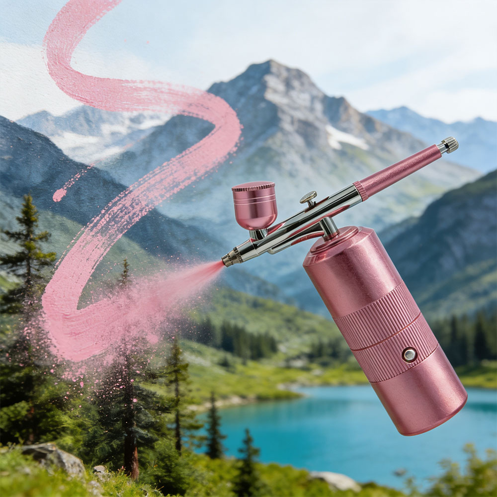Rechargeable Airbrush Compress - đánh giá và giá Airbrush Compressor Kit