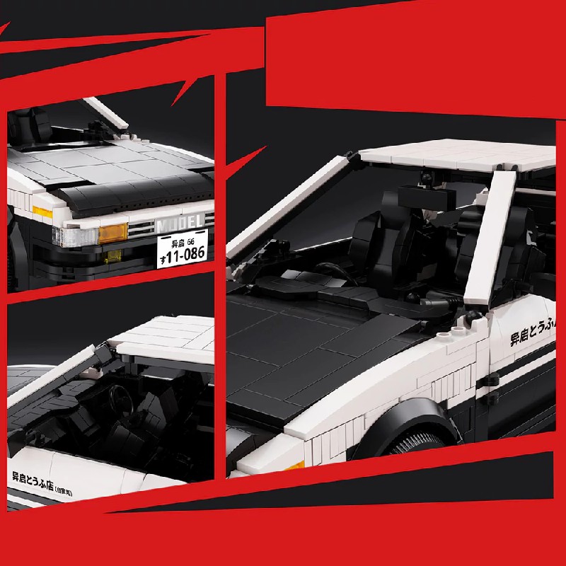 Technik City Speed Sports Car  - đánh giá và giá Model Kit Ae86