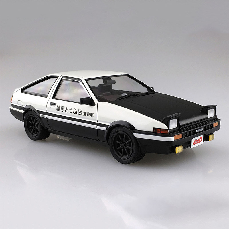 Static assembly car model Aosh - đánh giá và giá Model Kit Ae86