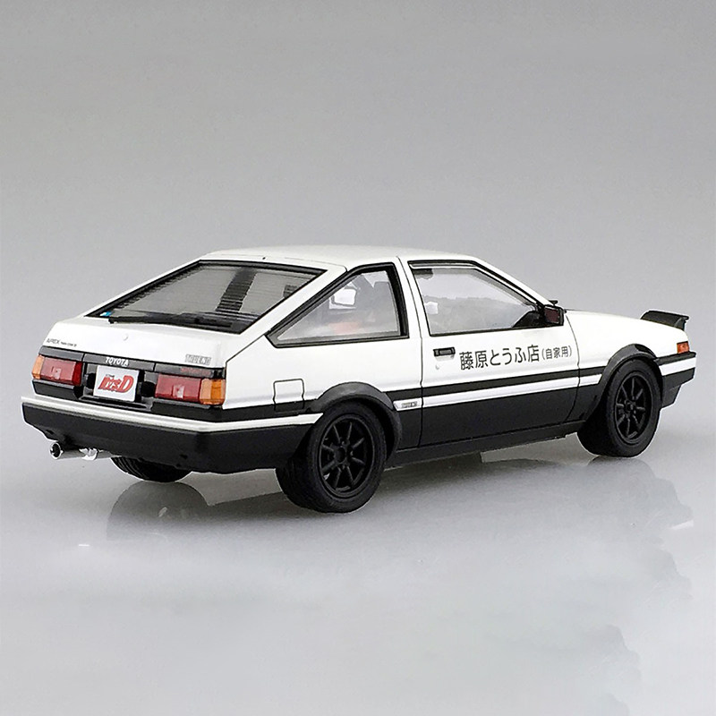 Static assembly car model Aosh - đánh giá và giá Model Kit Ae86