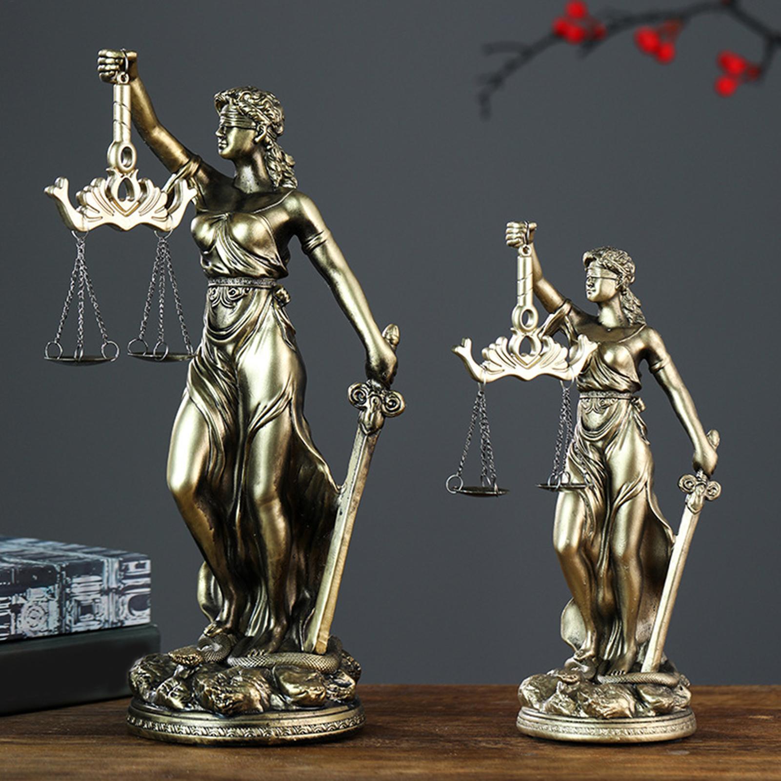 Lady Justice Statue Figurine S - đánh giá và giá Model Kit Judge