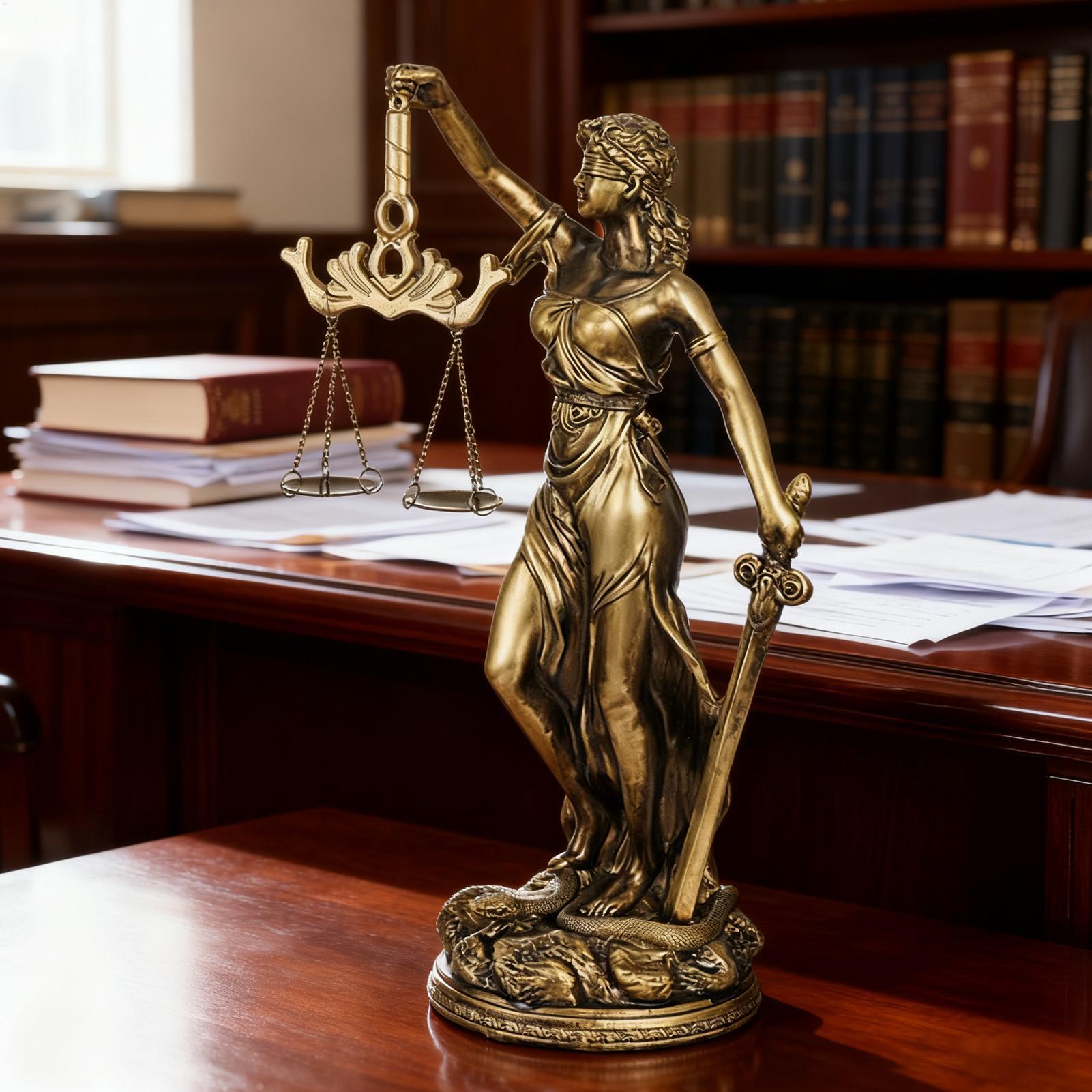Lady Justice Statue Figurine S - đánh giá và giá Model Kit Judge