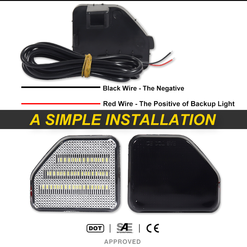 iJDM White LED Rear Bumper Ref - đánh giá và giá Model Kit Jeep