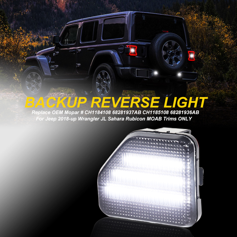iJDM White LED Rear Bumper Ref - đánh giá và giá Model Kit Jeep