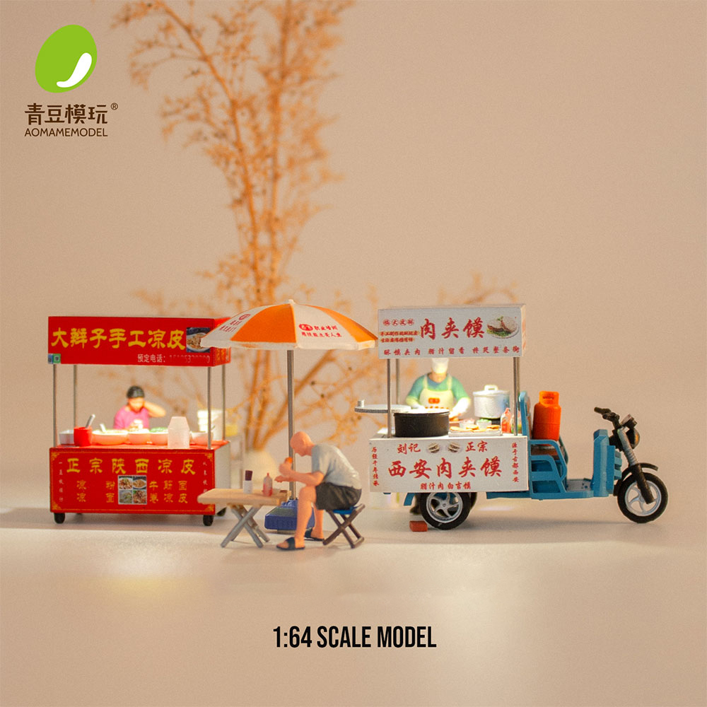1/64 Night market s Model Kit- - đánh giá và giá Model Kit Resin