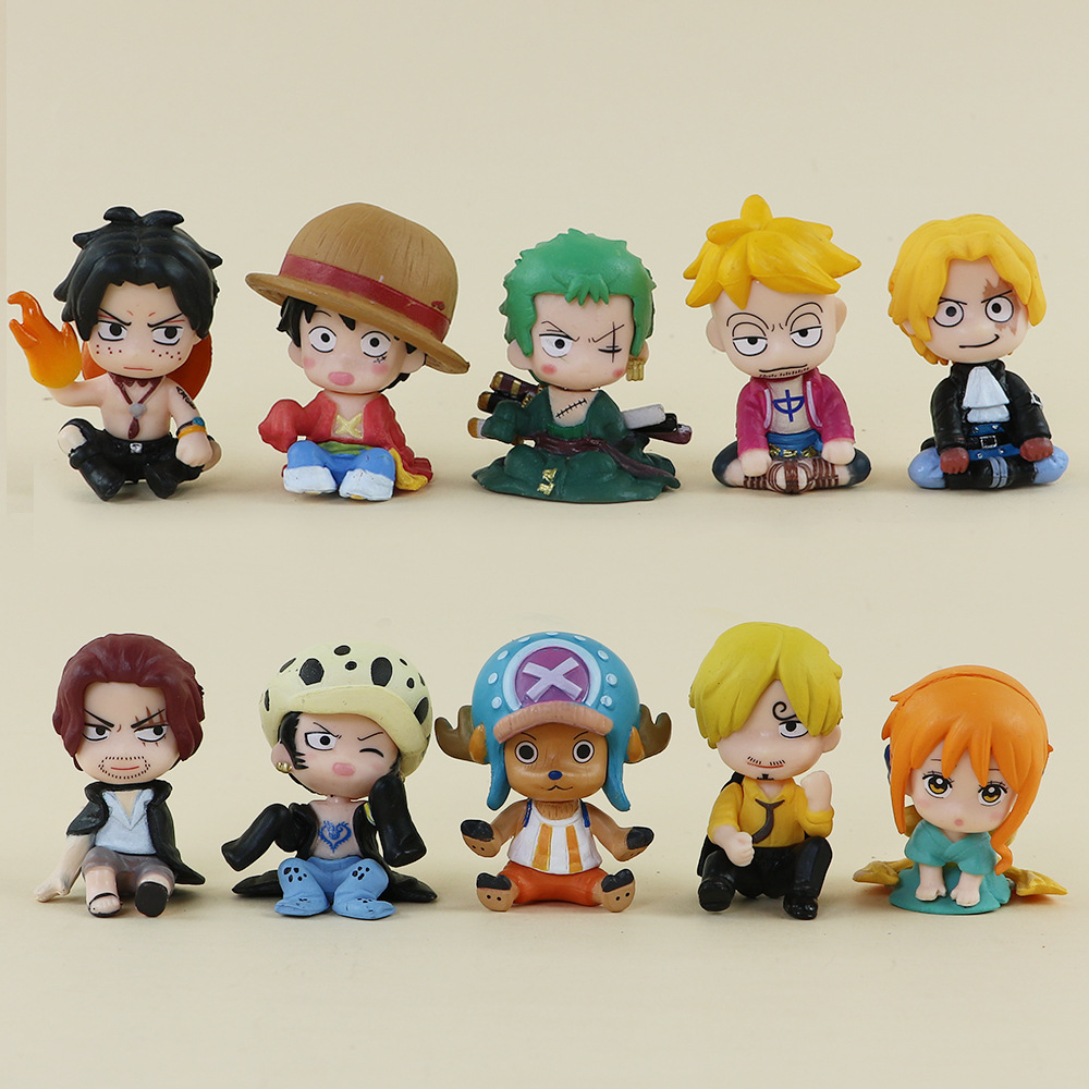 One Piece 10PCS  Figures Set L - đánh giá và giá Model Kit Judge