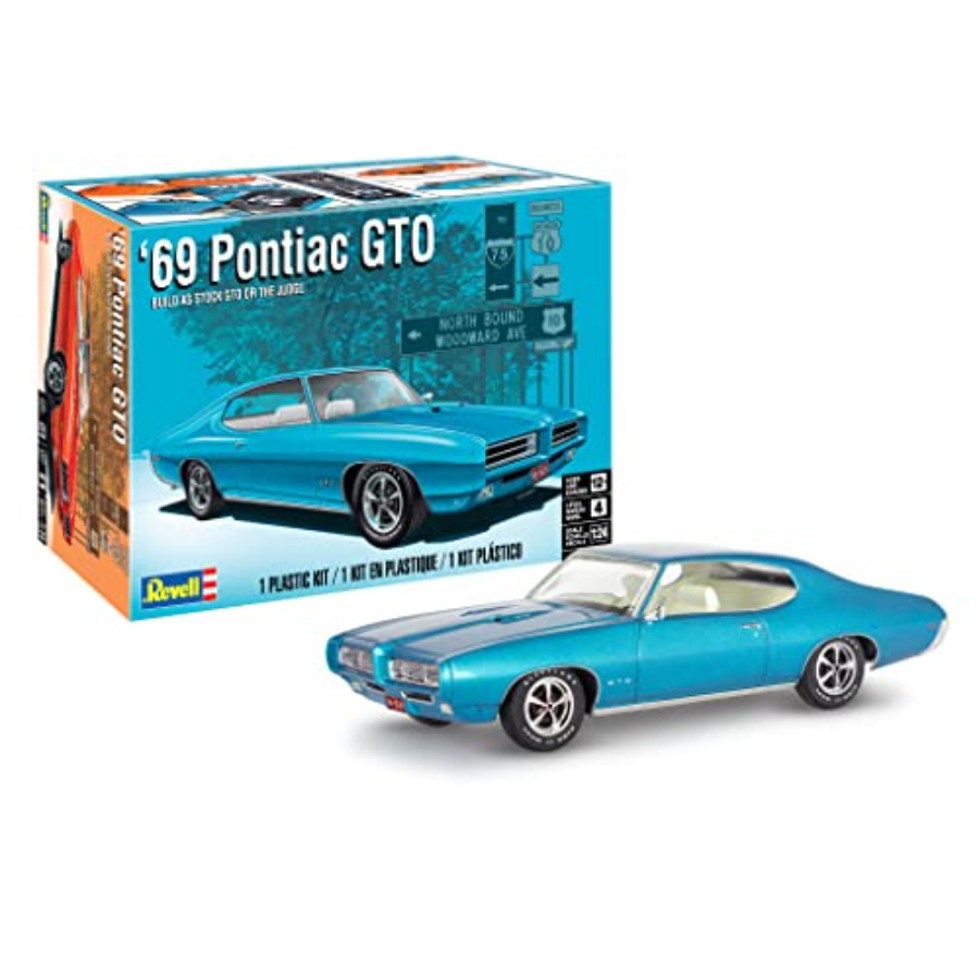 14530 1969 Pontiac GTO Judge 1 - đánh giá và giá Model Kit Judge