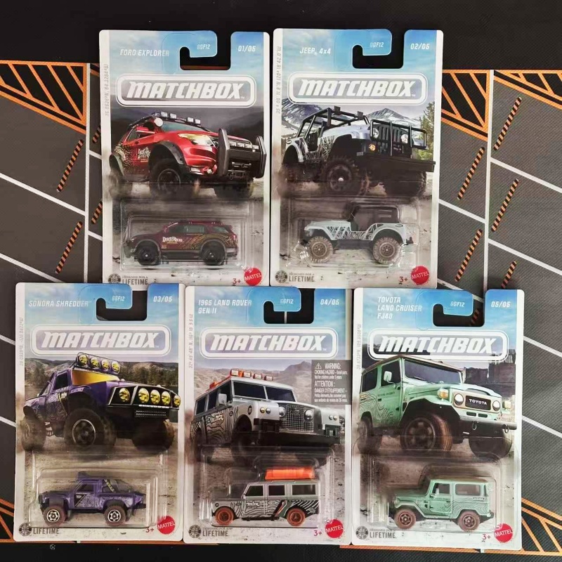 MATCHBOX Diecast Car 1:64 Off- - đánh giá và giá Model Kit Jeep