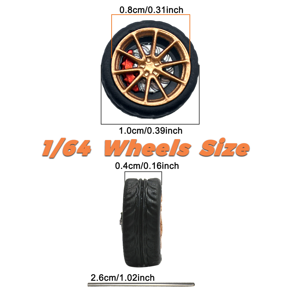 1/64 Model Car Wheels Tires 8  - đánh giá và giá Model Kit Cars