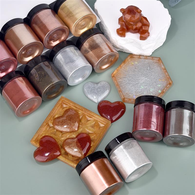 50g Shimmer Metallic Gold Silv - đánh giá và giá Model Kit Resin
