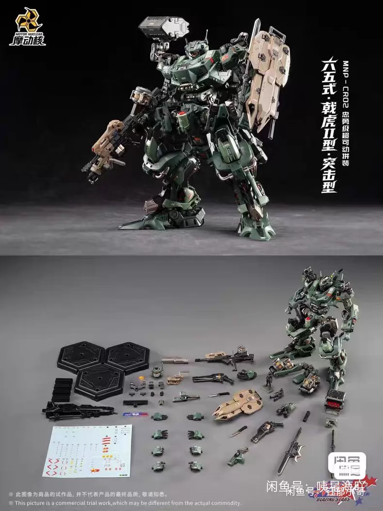 In Stock MOTOR NUCLEAR MNP-CR0 - đánh giá và giá Model Kit Baki