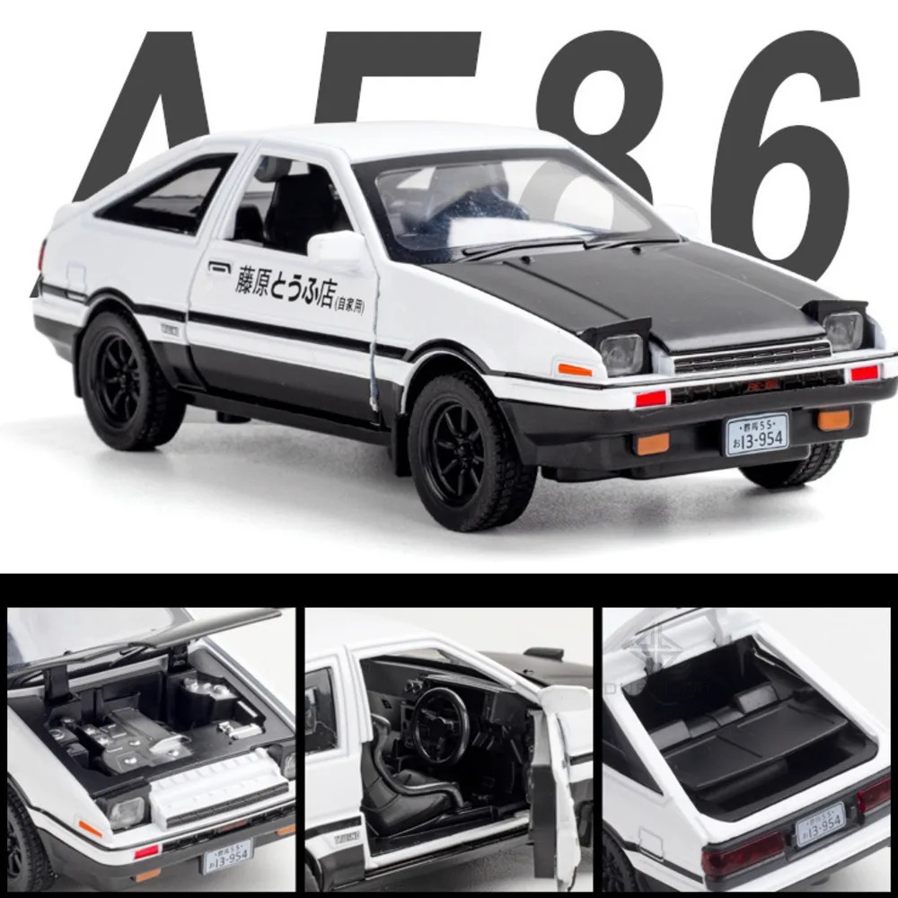 Alloy Diecast Scale Car Model  - đánh giá và giá Model Kit Ae86