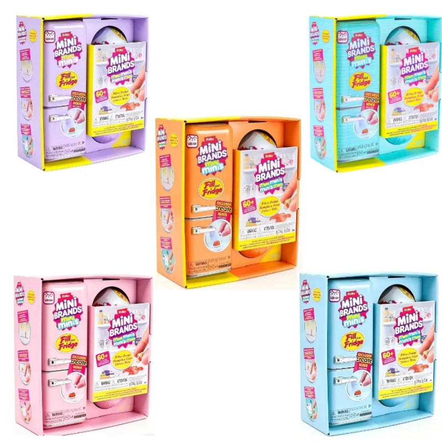 ZURU 5 Surprise Mini Fridge Ba - đánh giá và giá Model Kitchen Set Pvc
