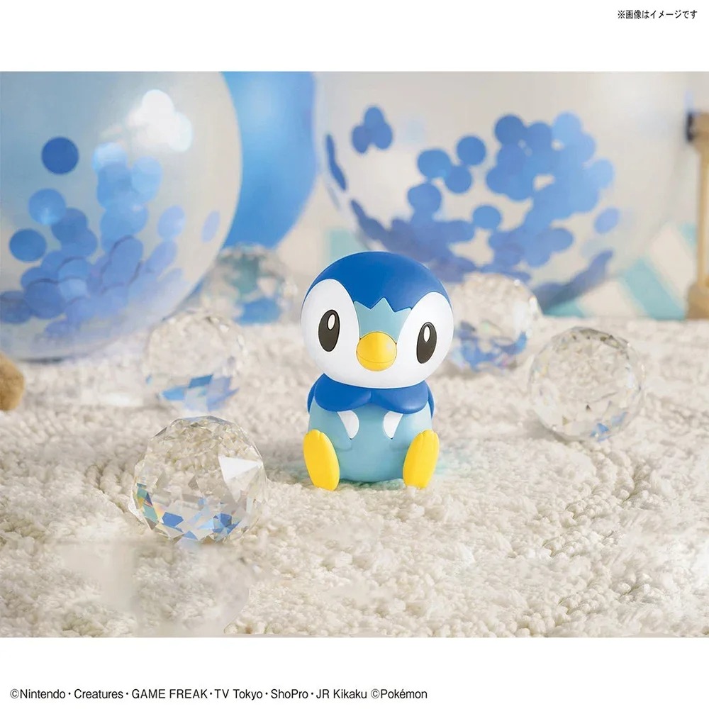 Bandai Original Pokemon Figure - đánh giá và giá Model Kit Quick Piplup